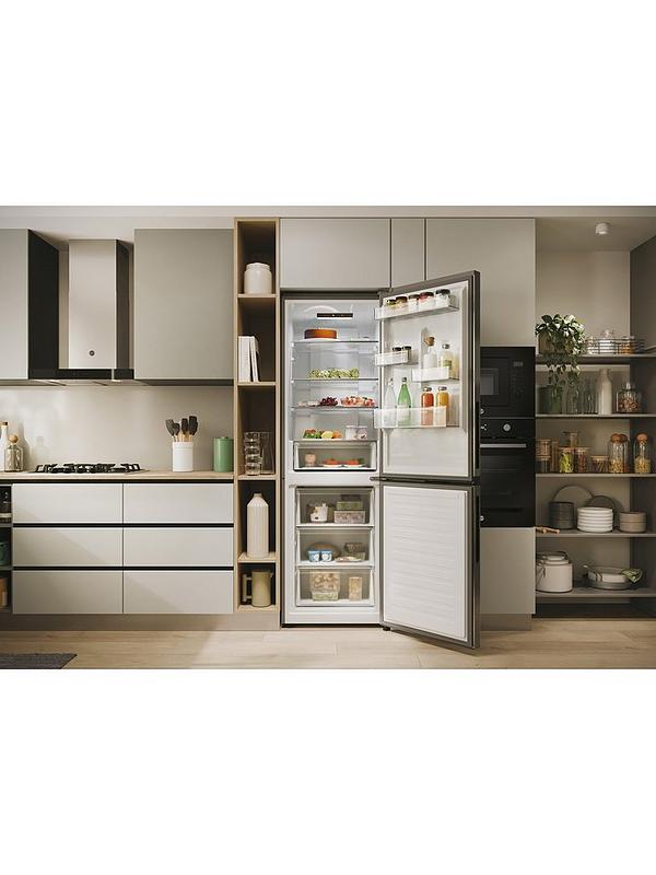 Hoover HONCQ2T618EXK Fridge Freezer - Silver - Image 6